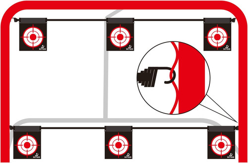Hockey tiro bersaglio soft - bersaglio,